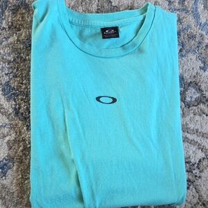 Oakley Aqua T-Shirt with Logo